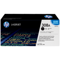 Cartucho de tóner original LaserJet HP 308A negro