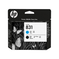 Cabezal de impresión HP 831 Látex cian/negro