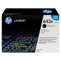 Cartucho de tóner original LaserJet HP 643A negro