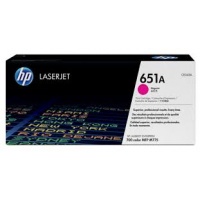 Cartucho original de tóner magenta HP 651A LaserJet