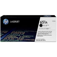 Cartucho original de tóner negro HP 651A LaserJet