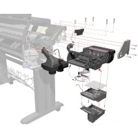 Service station assembly